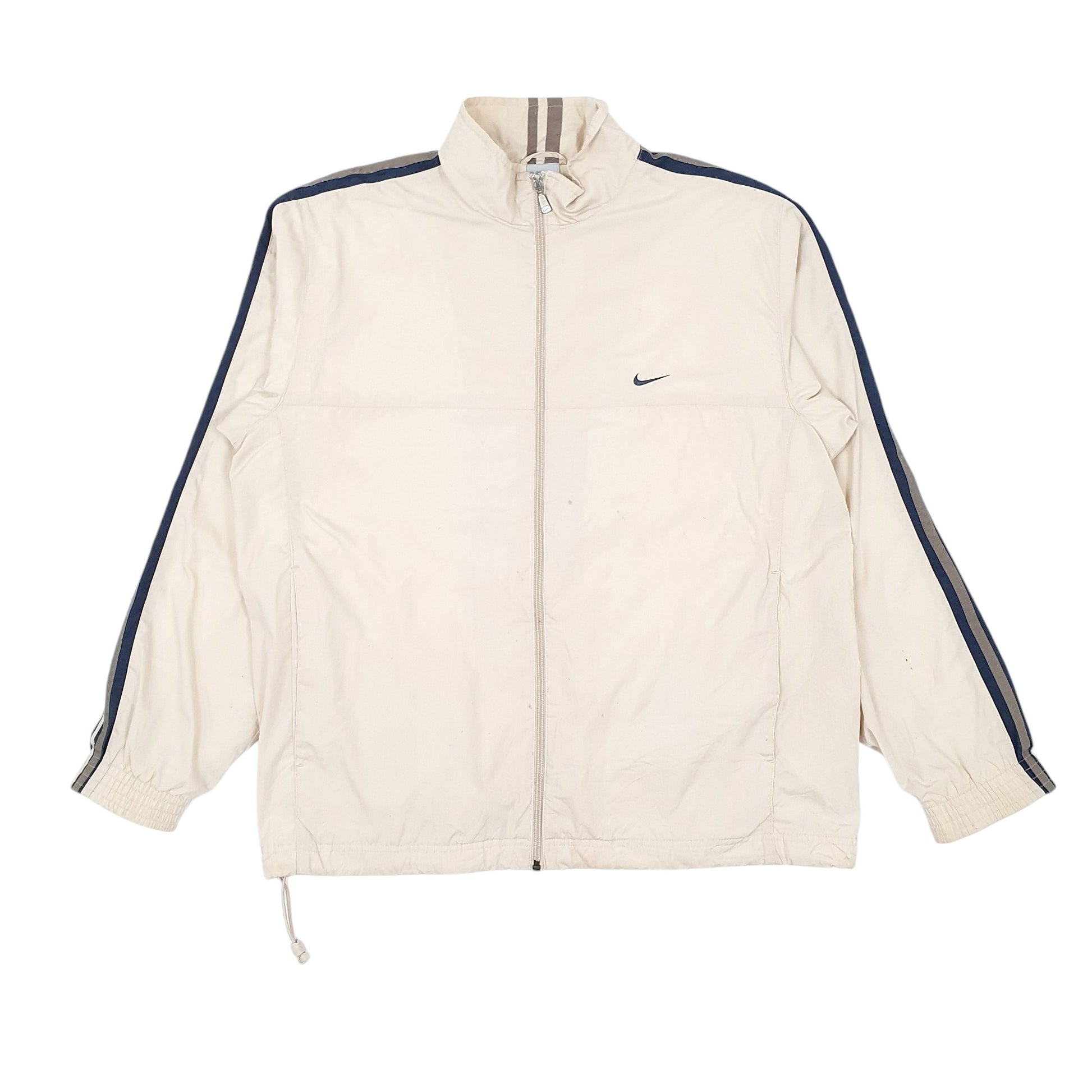 Mens Beige Nike Vintage 00s Quarter Zip Coat