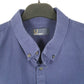 Mens Navy Fred Perry  Long Sleeve Shirt