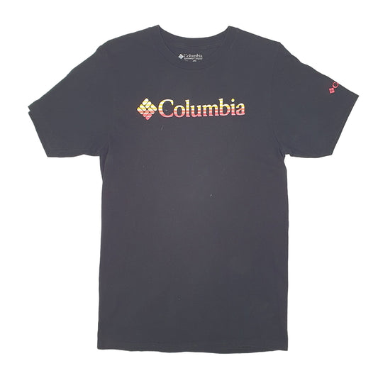 Mens Black Columbia Sportswear  Short Sleeve T Shirt