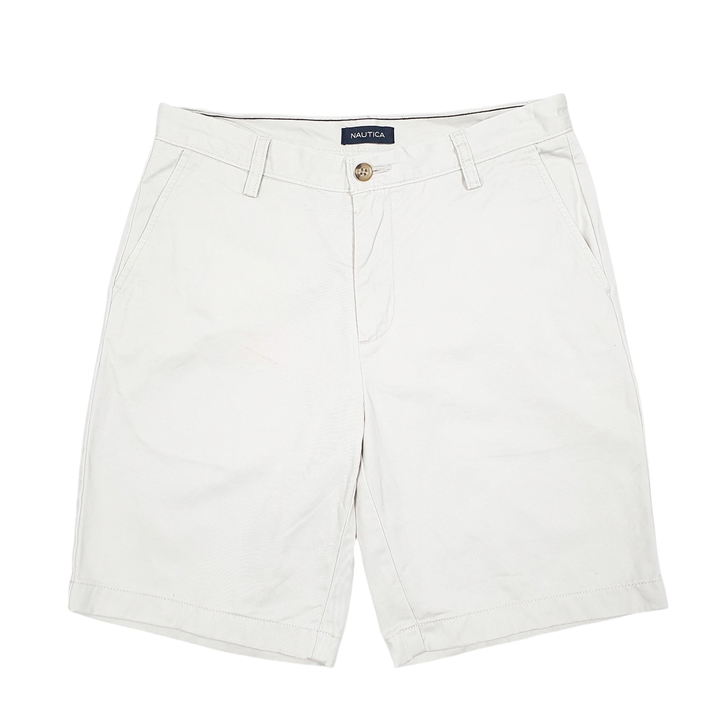 Mens Beige Nautica  Chino Shorts