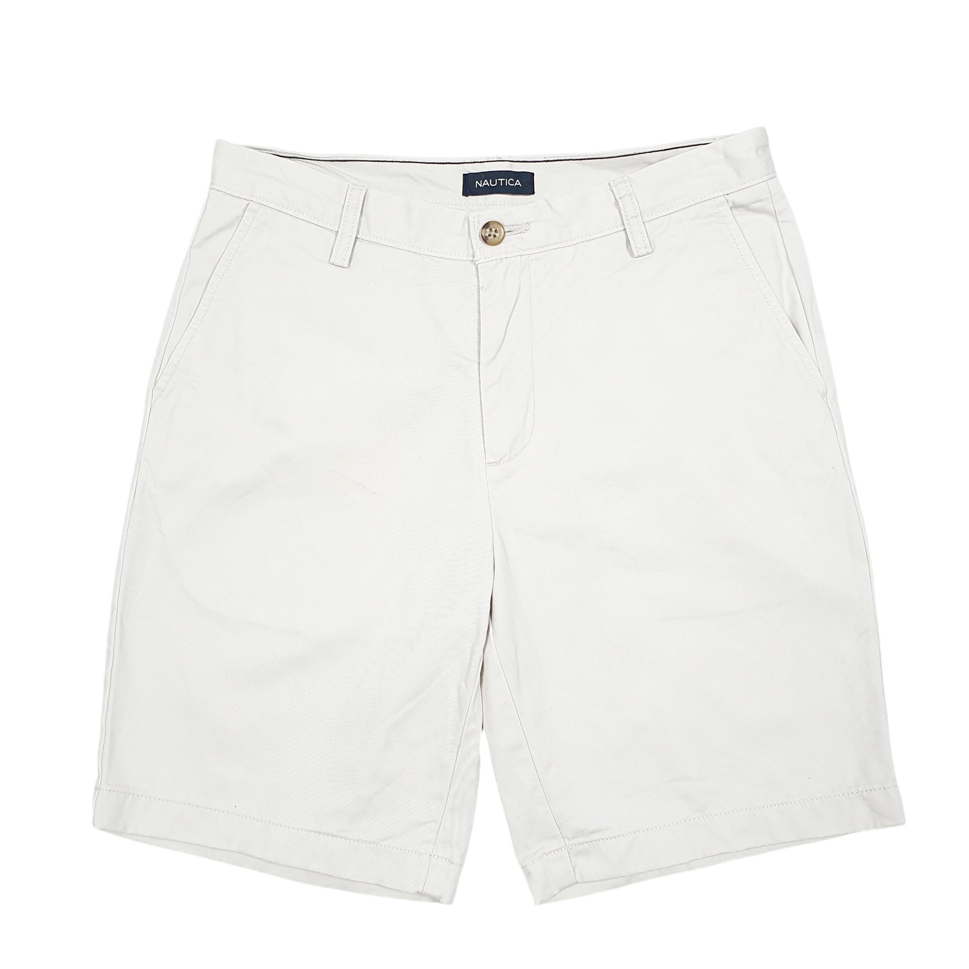 Mens Beige Nautica  Chino Shorts