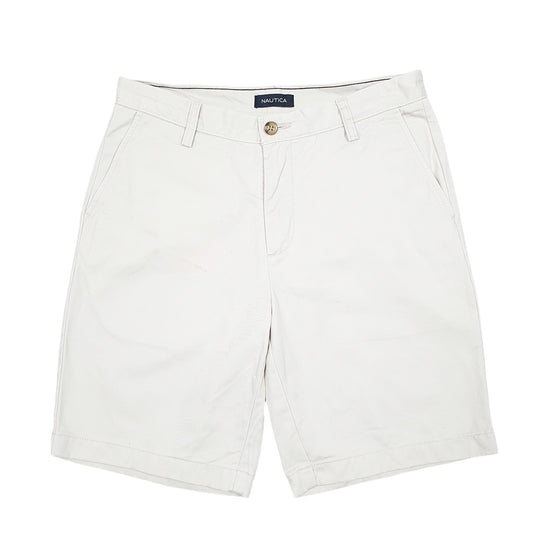 Mens Beige Nautica  Chino Shorts