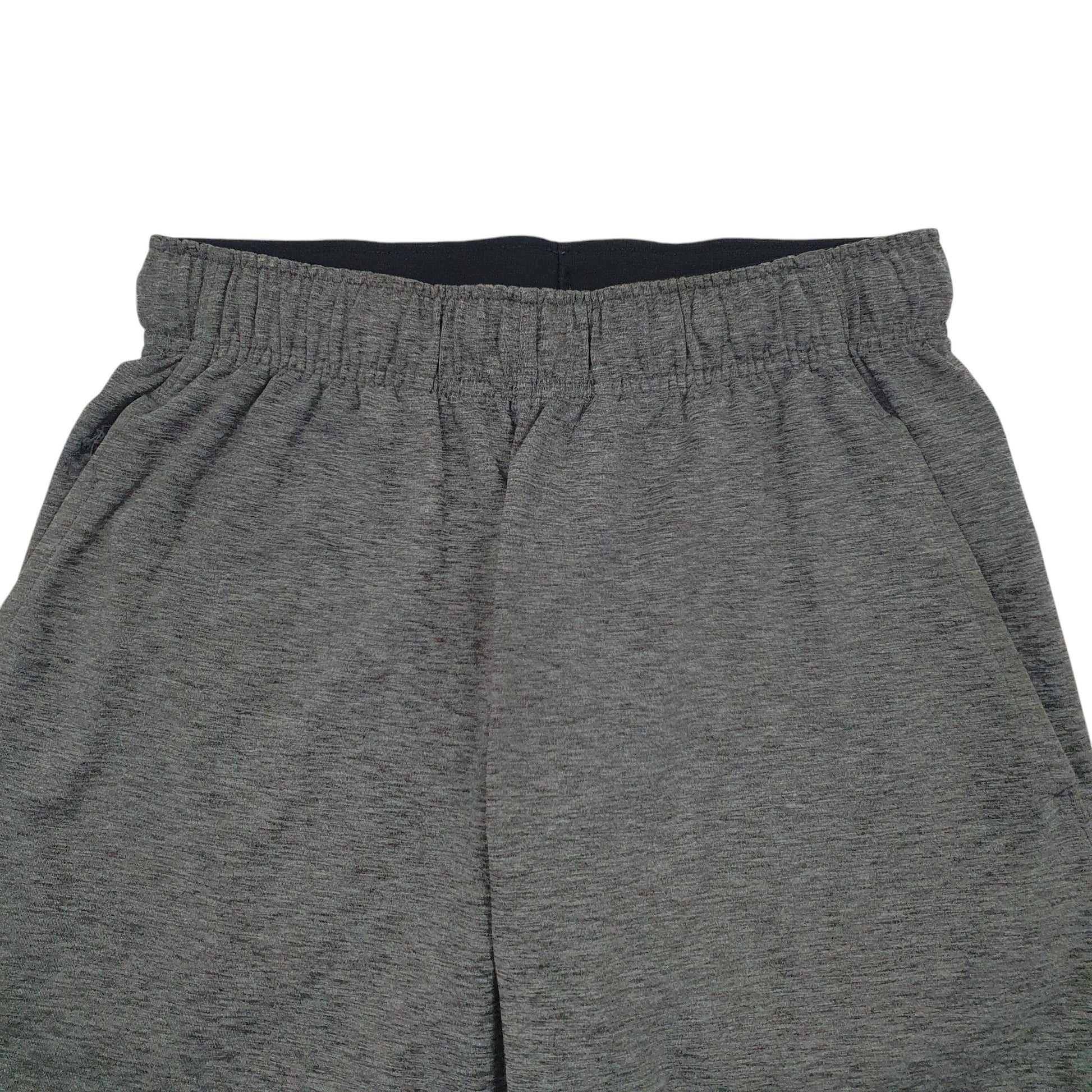 Mens Grey Nike Stretch Dri-Fit Active Wear Sweat Shorts