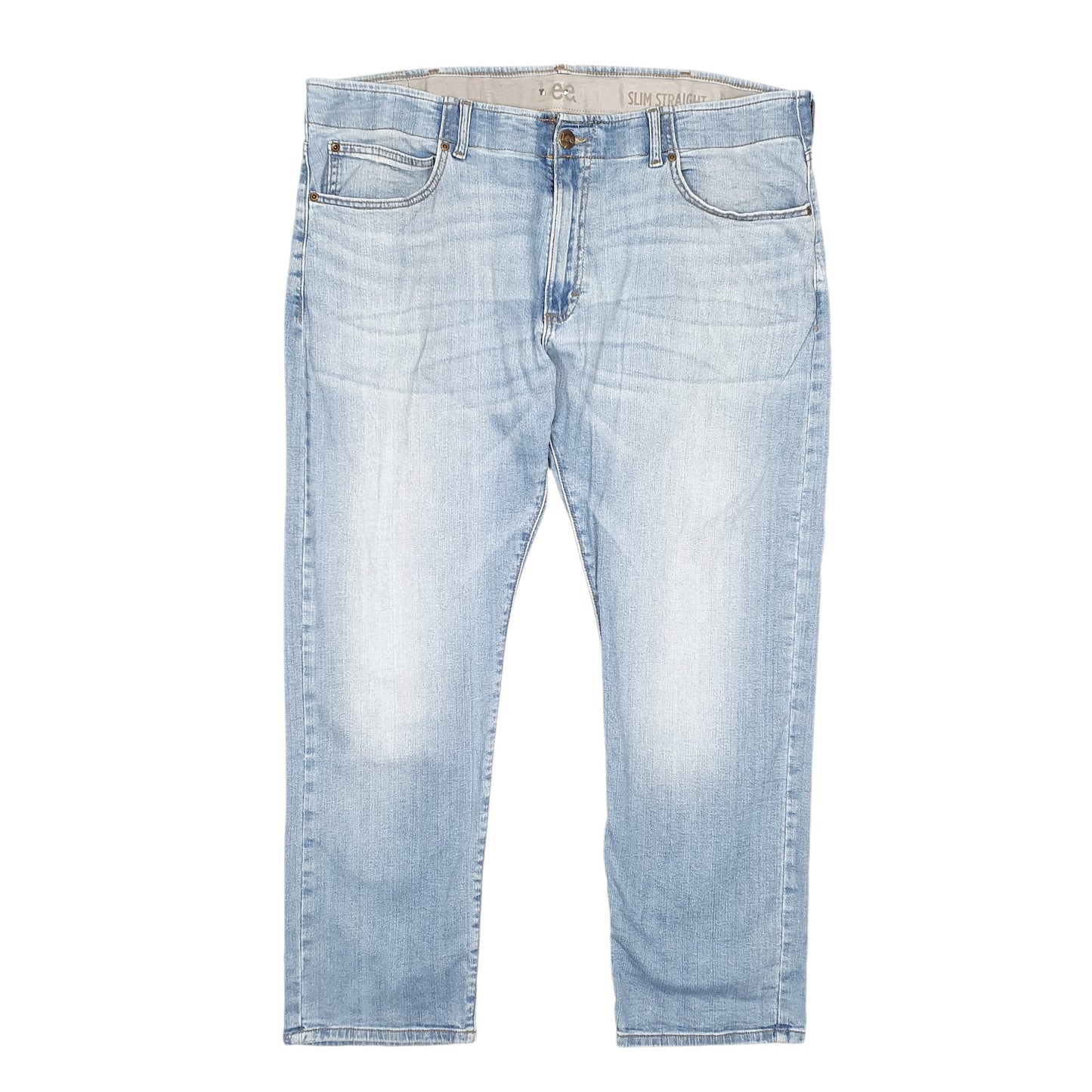 Mens Blue Lee Straight Stretch Casual JeansW38 L30