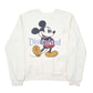 Mens Cream Disney Disneyland Mickey Mouse Spellout Crewneck Jumper