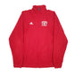 Mens Red Adidas Clima-Warm Full Zip Jumper