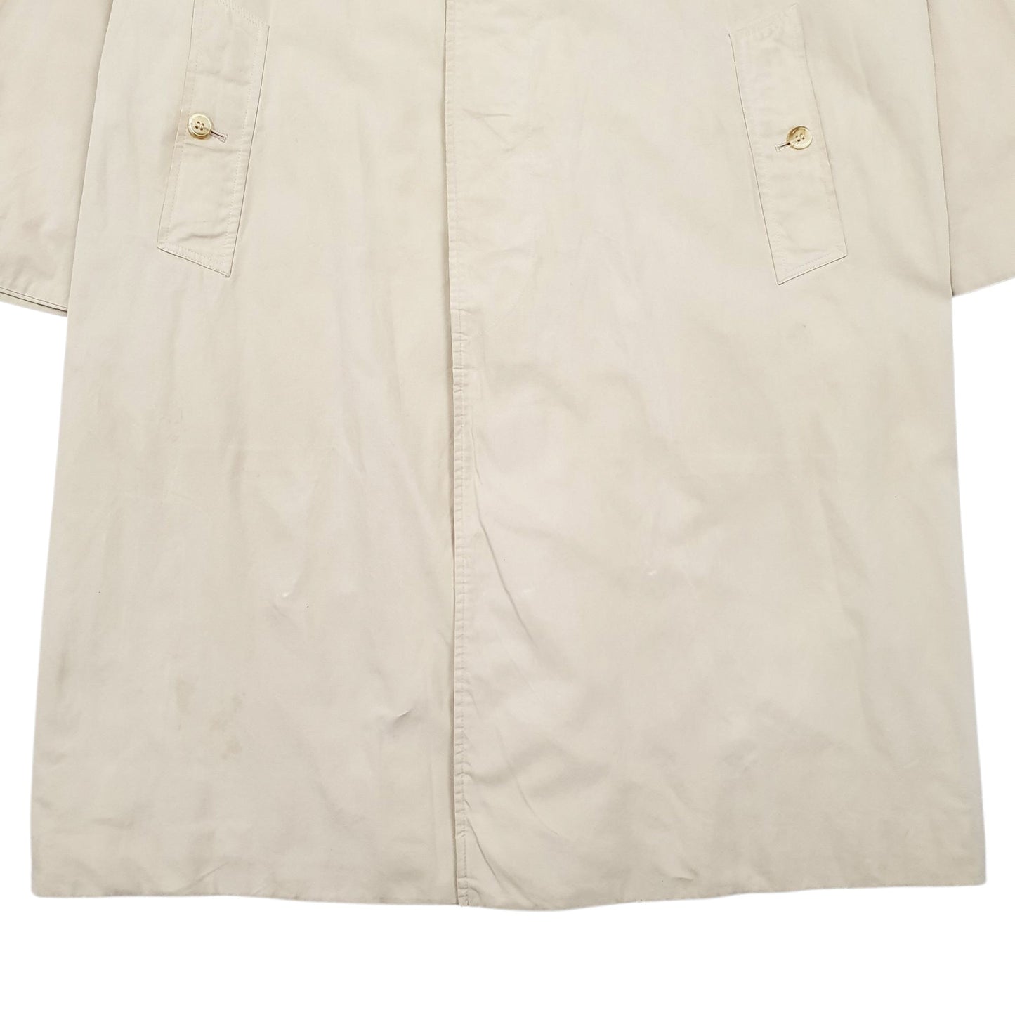 Womens Beige Burberry Longline  Coat