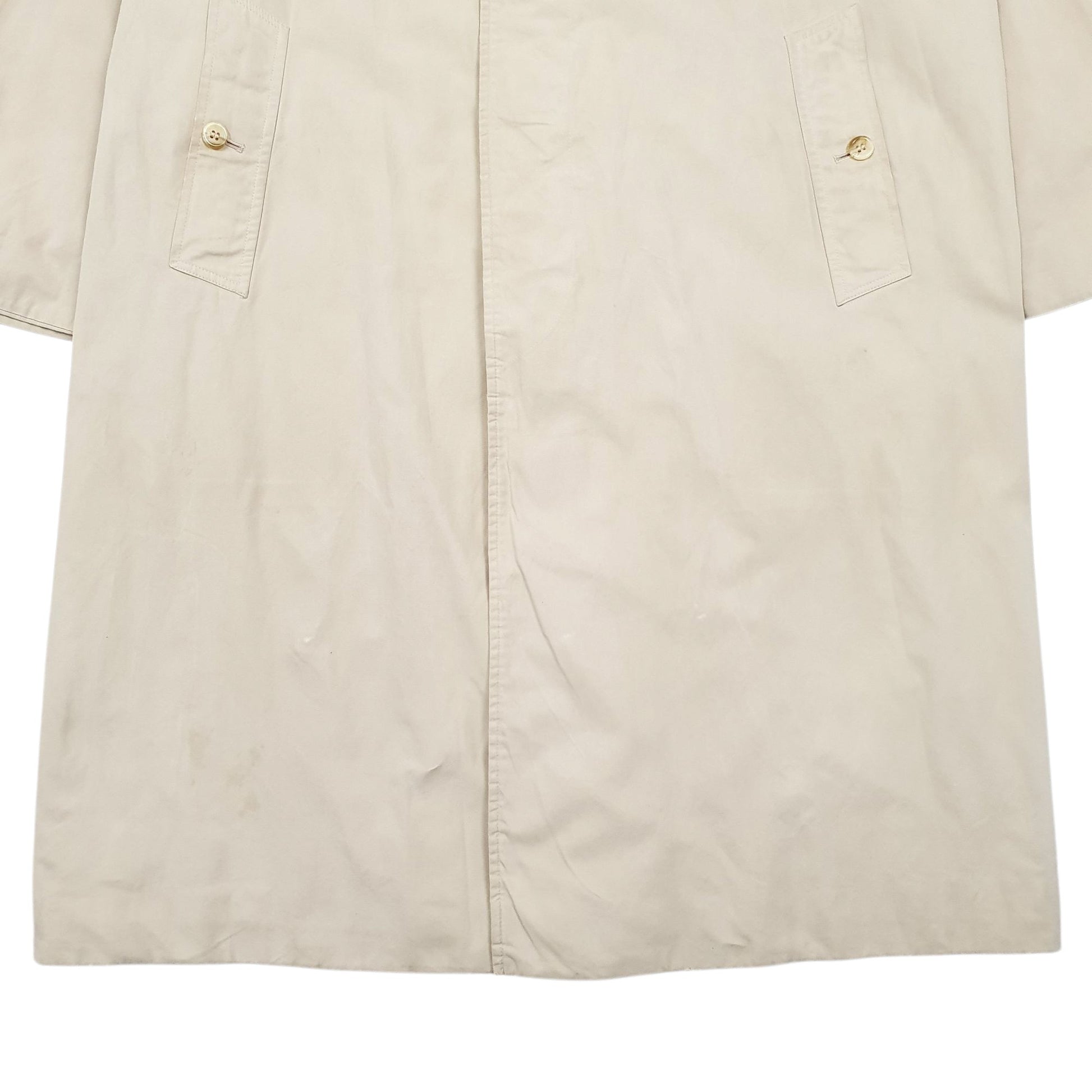 Womens Beige Burberry Longline  Coat