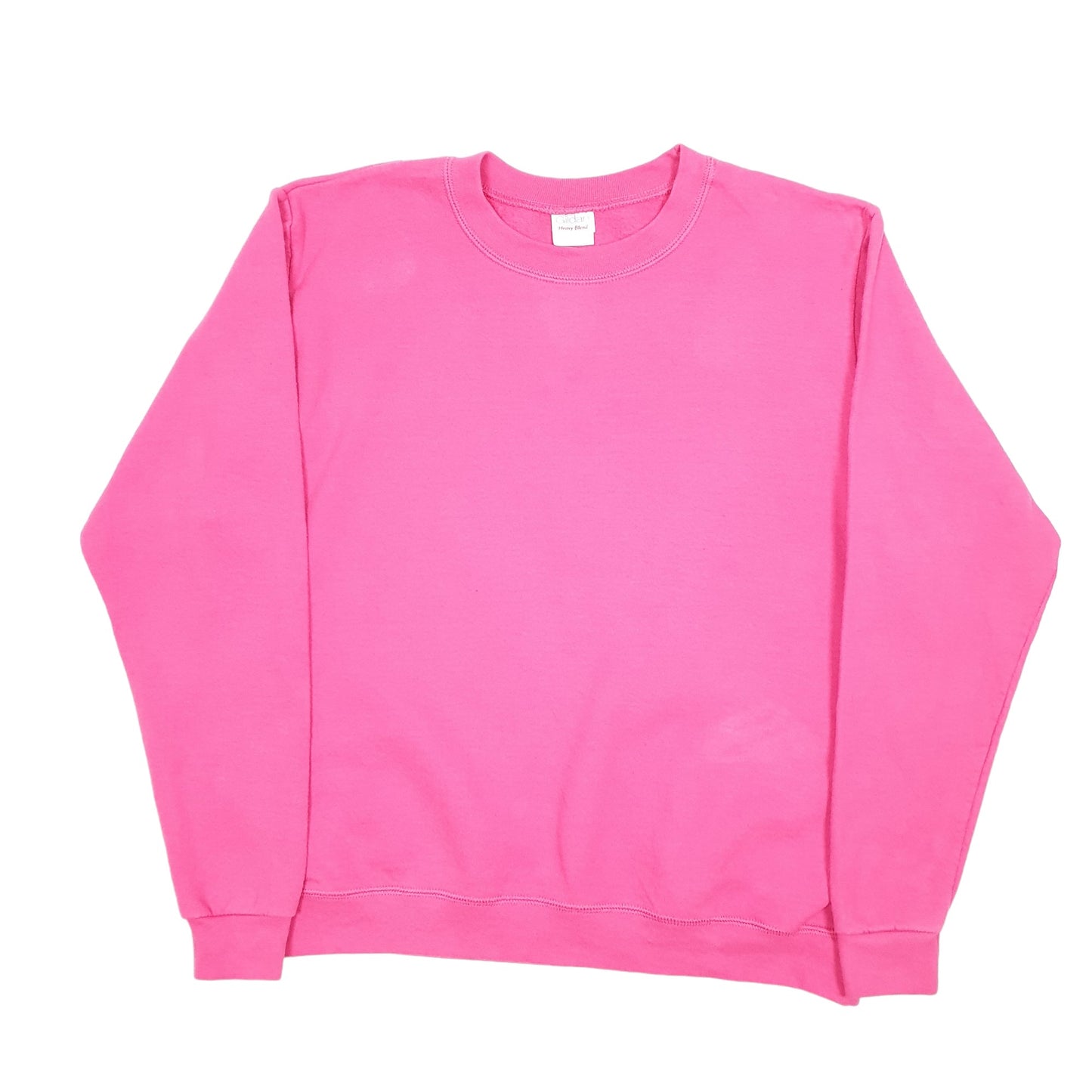 Womens Pink Gildan Heavy Blend Casual Basics Crewneck Jumper