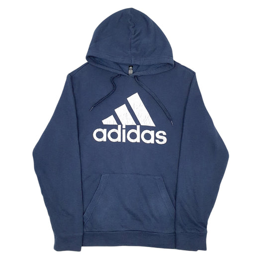 Mens Blue Adidas Golf Hoodie Jumper