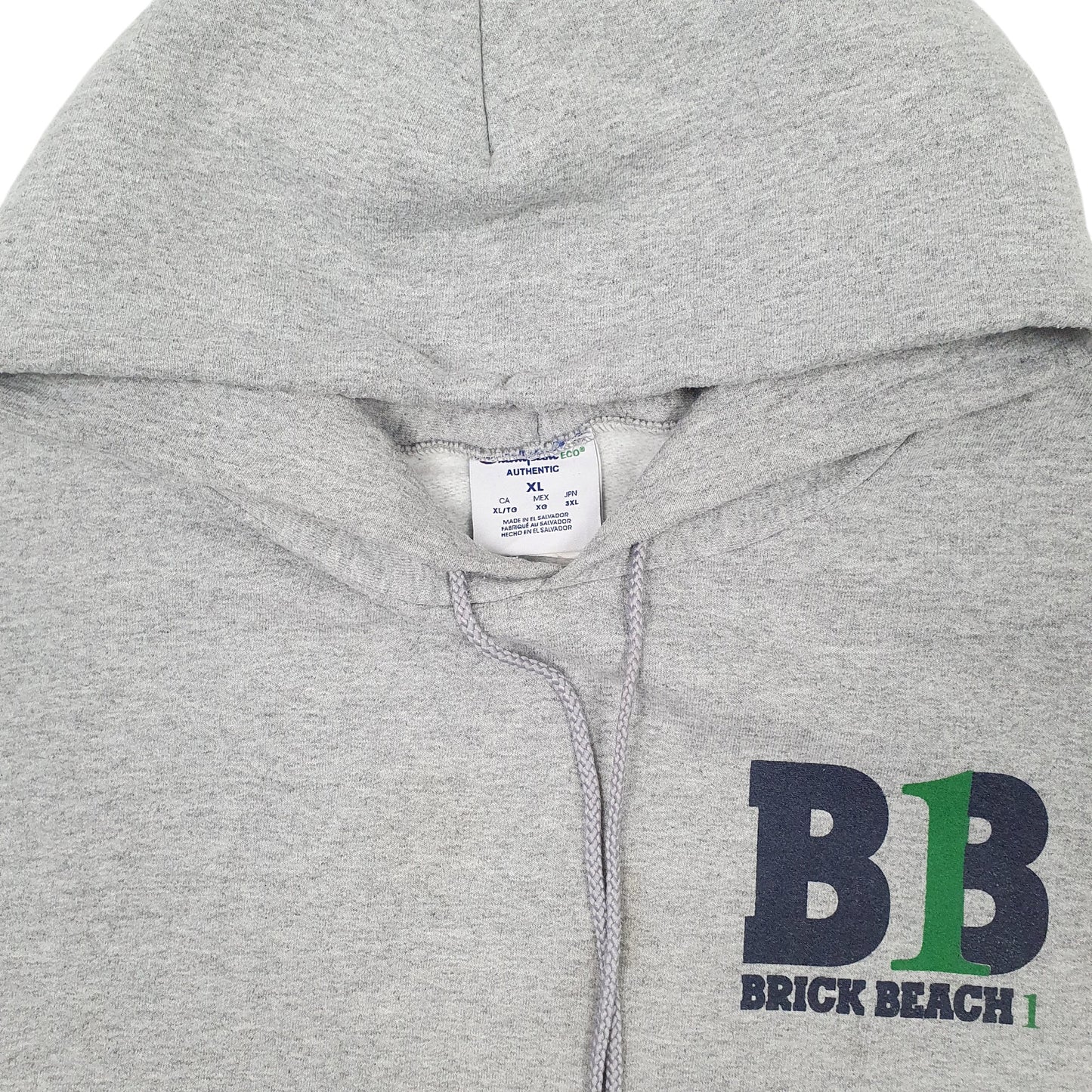 Mens Grey Champion  Hoodie Jumper