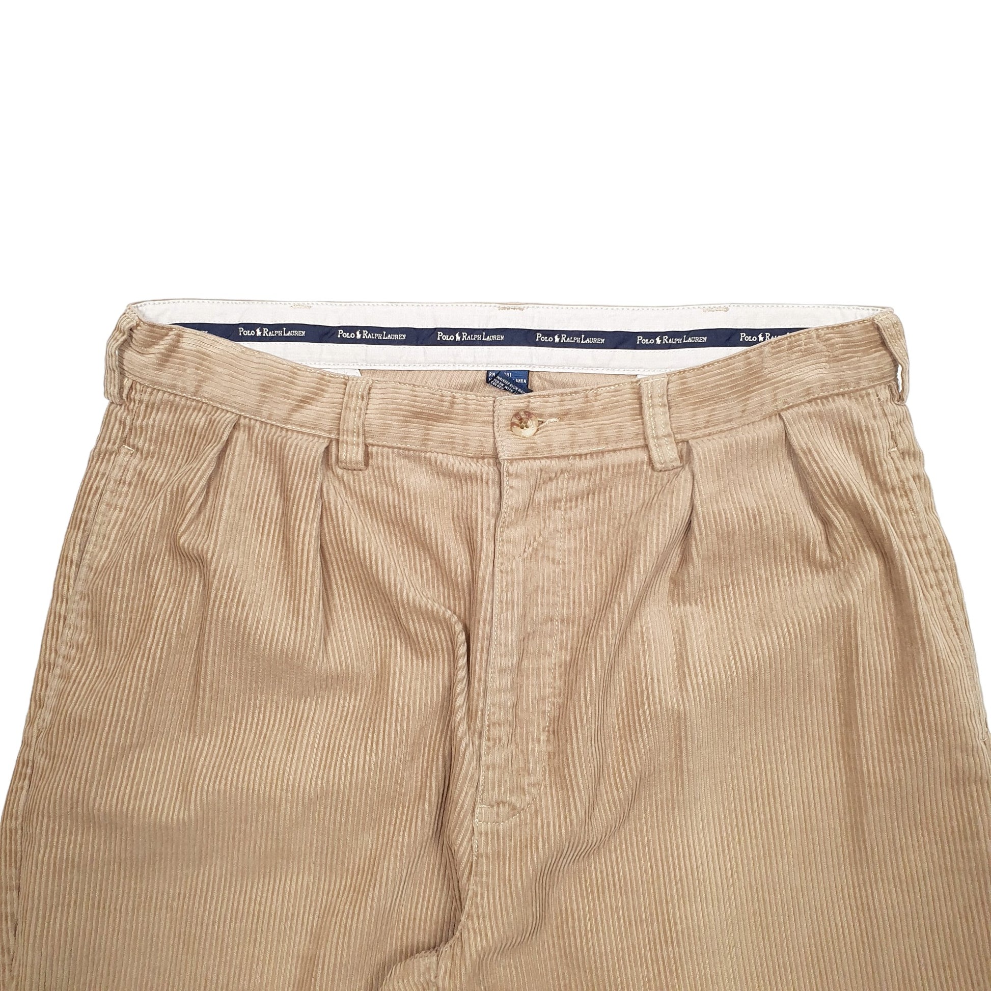 Mens Tan Polo Ralph Lauren  Corduroy Trousers