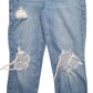 Womens Blue Old Navy Distressed  Stretch Fit Casual JeansW28 L27