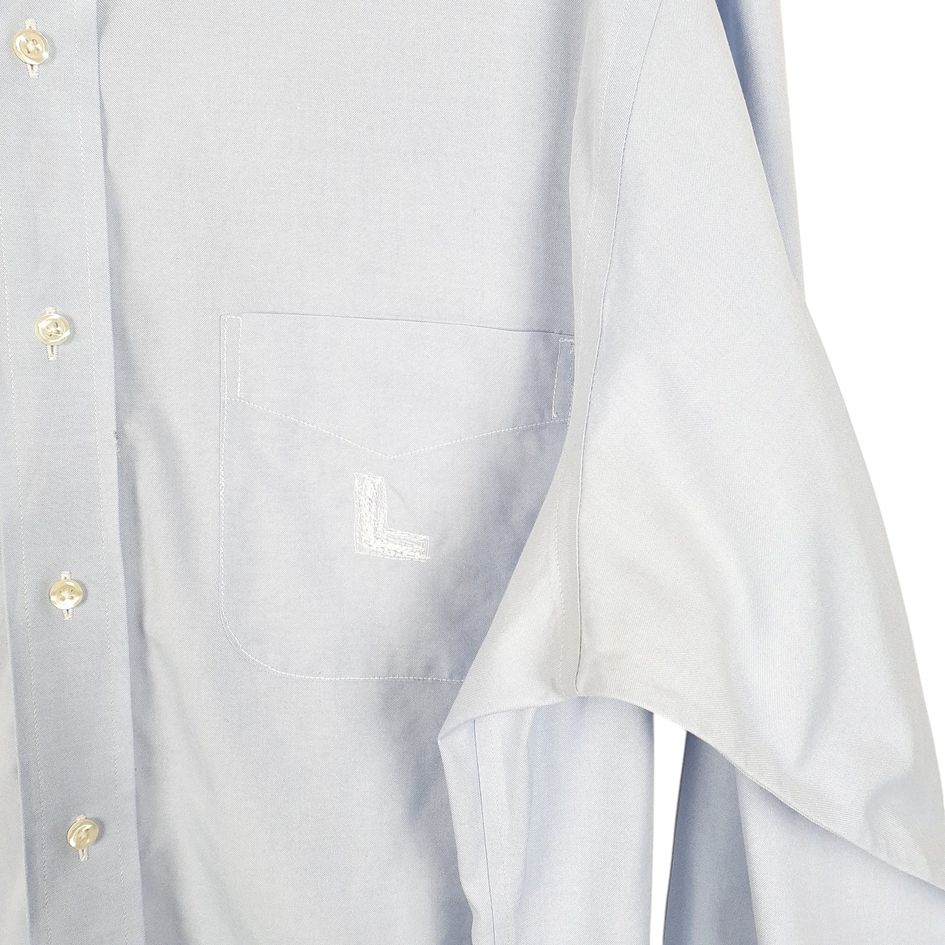 Mens Blue Brooks Brothers Regent Long Sleeve Shirt