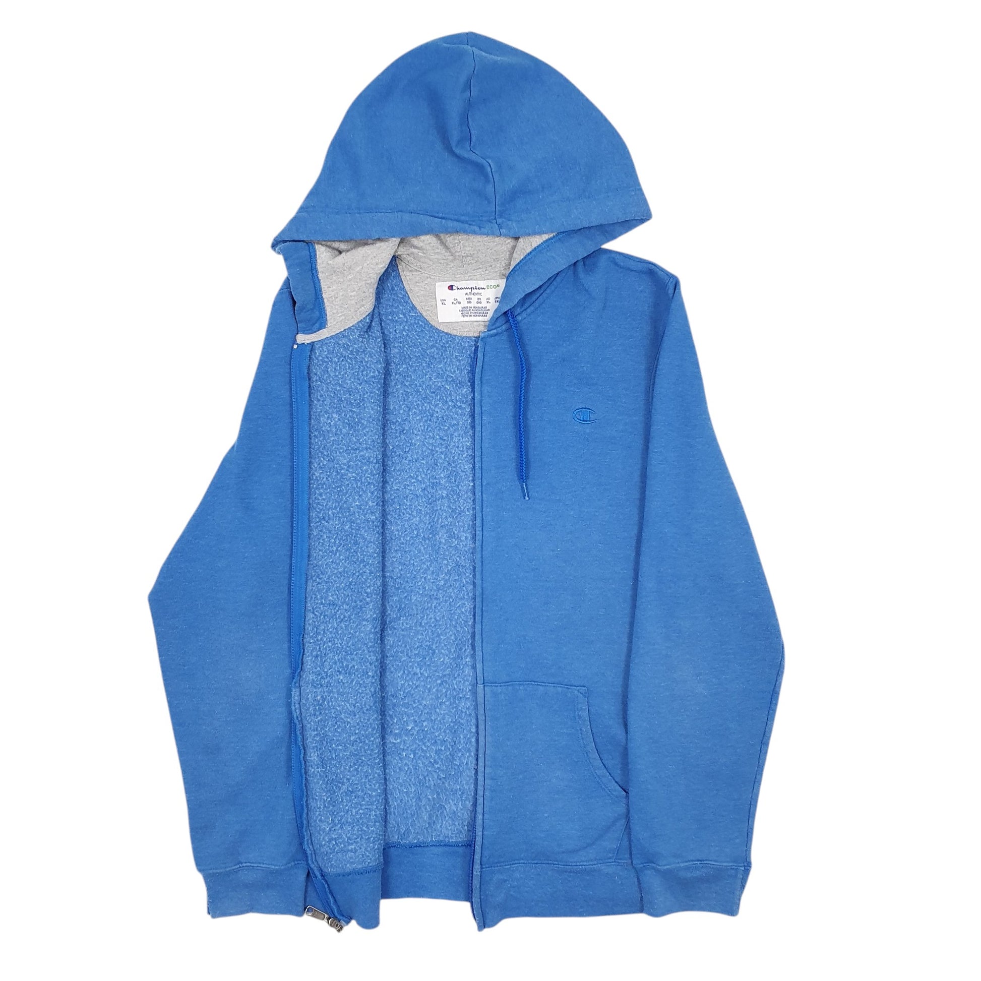 Womens Blue Champion  Full Zip Jumper