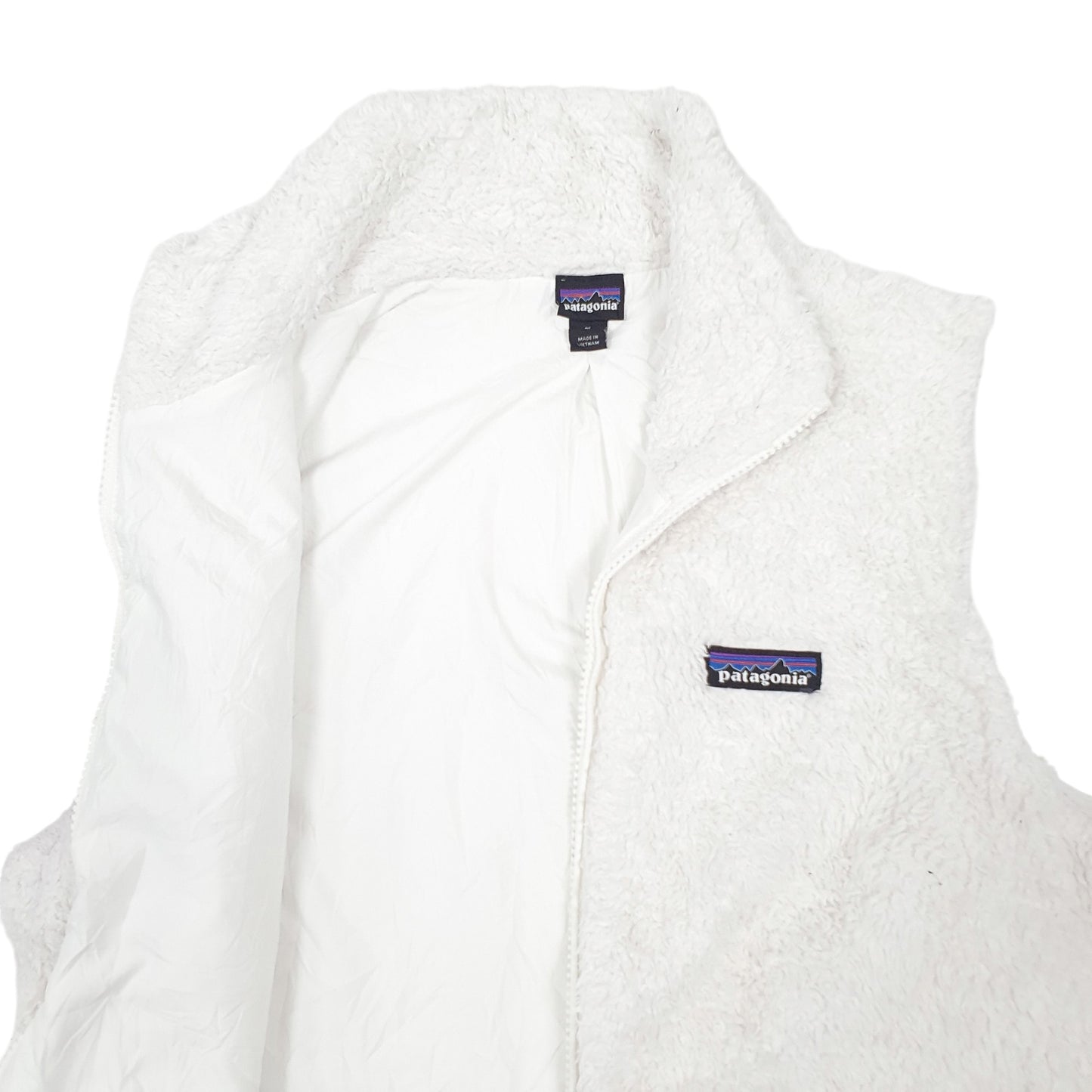 Womens White Patagonia  Gilet Jumper