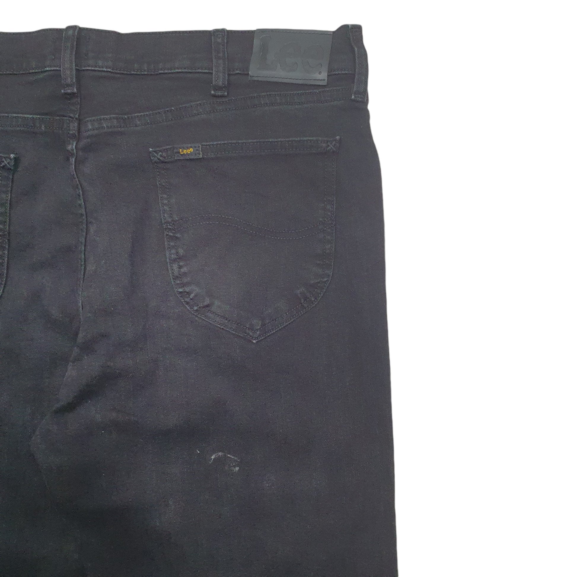 Mens Black Lee  Casual JeansW38 L28