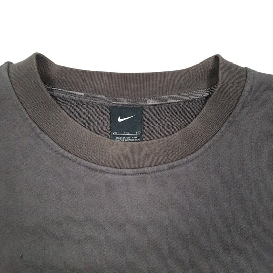 Mens Grey Nike Pocket Crewneck Jumper