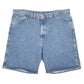 Mens Blue Wrangler Denim Jeans Jorts Regular Denim Shorts