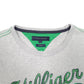 Mens Grey Tommy Hilfiger Spellout Vintage Fit Short Sleeve T Shirt