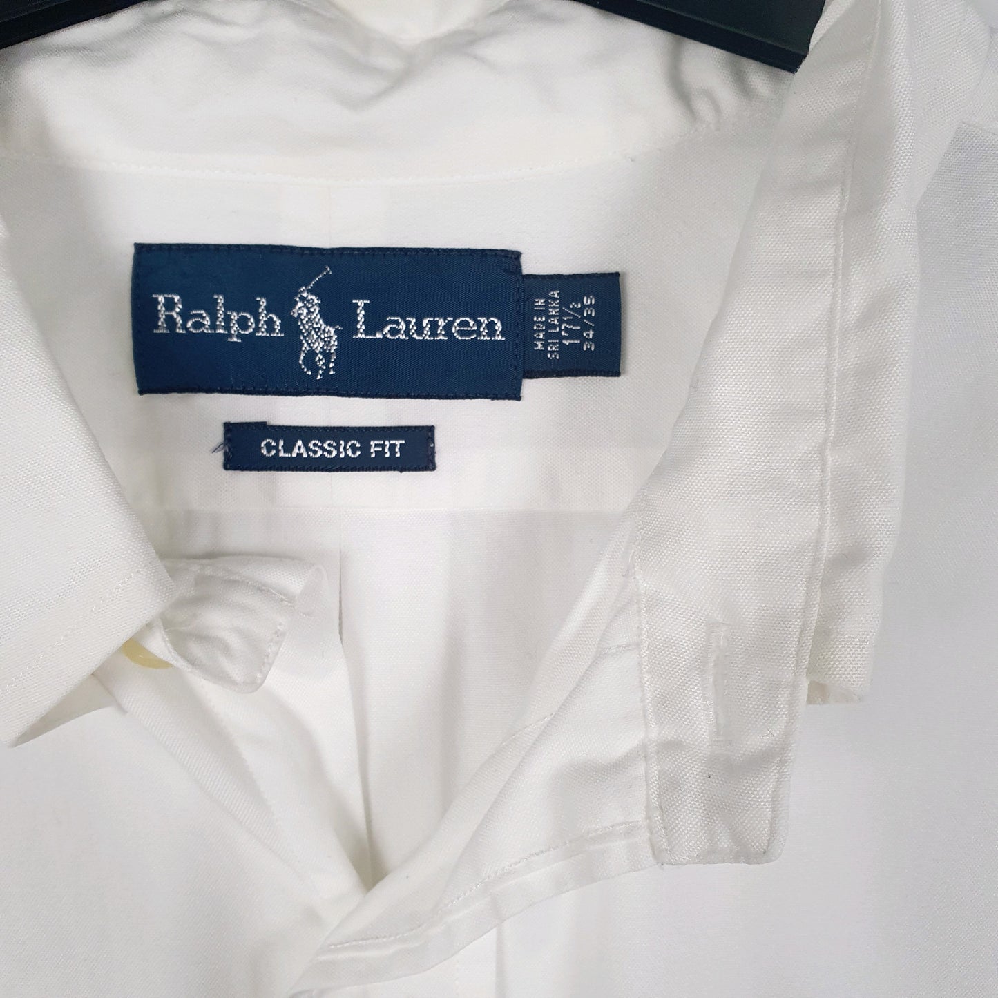 Mens White Ralph Lauren  Long Sleeve Shirt