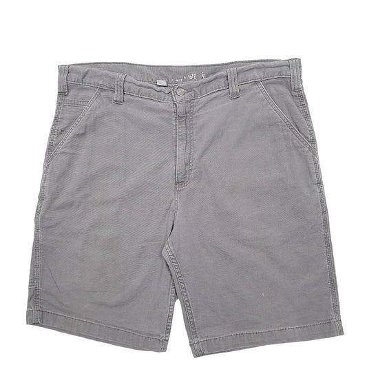 Mens Grey Carhartt Workwear Carpenter Shorts