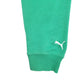 Womens Green Puma Spellout Hoodie Jumper