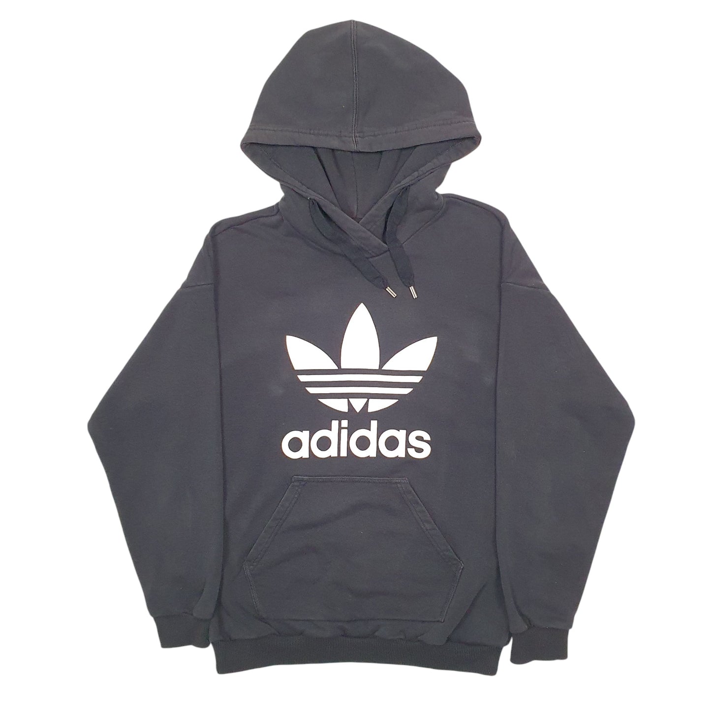Womens Black Adidas  Hoodie Jumper