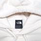 Womens Cream The North Face Spellout Hoodie Jumper