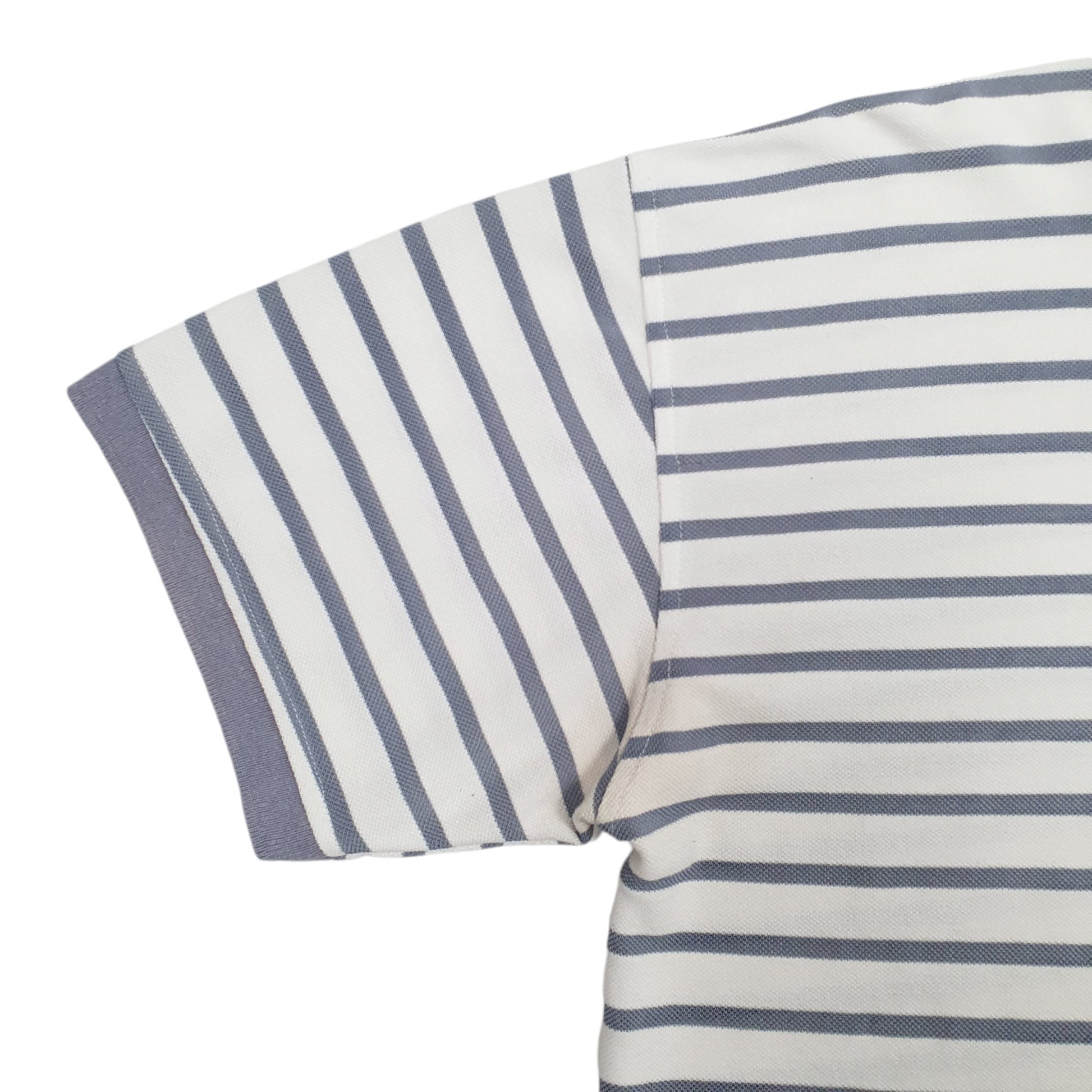 Mens White Lacoste  Short Sleeve Polo Shirt