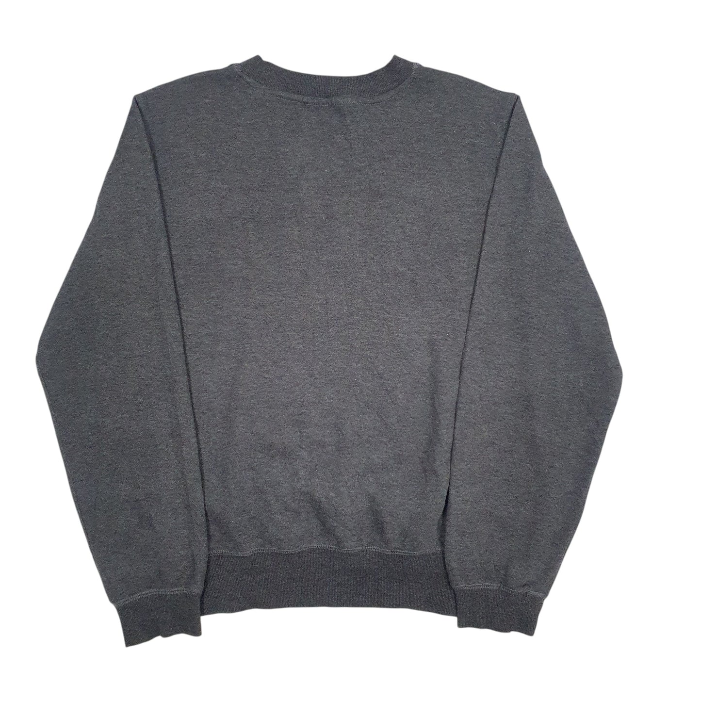 Mens Grey Fila Spellout Crewneck Jumper