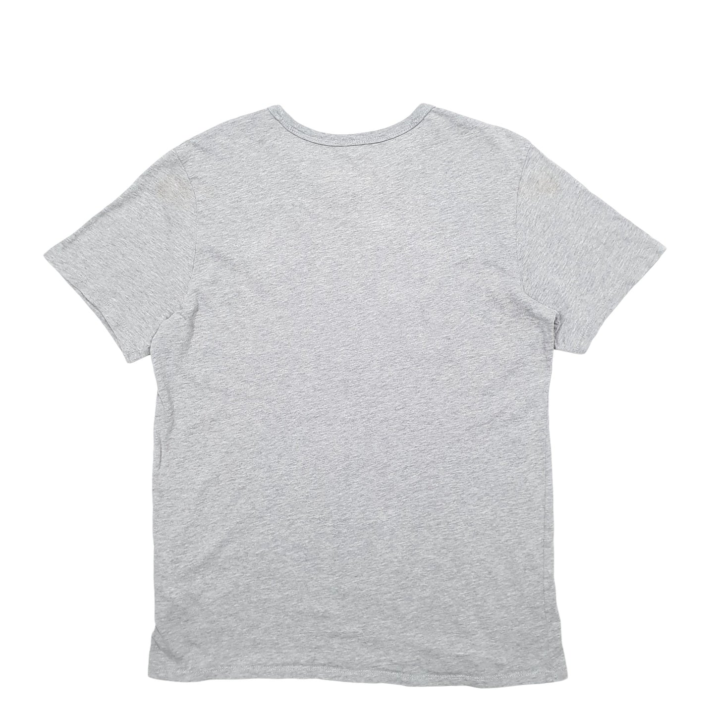 Mens Grey Nike Spellout Short Sleeve T Shirt