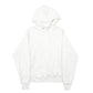 Mens White Champion Reverse Weave Hoodie Jumper