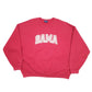 Mens Burgundy MV Sport BAMA College Frat House USA Crewneck Jumper