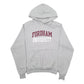 Mens Grey Champion Fordham University USA College Hoodie Jumper