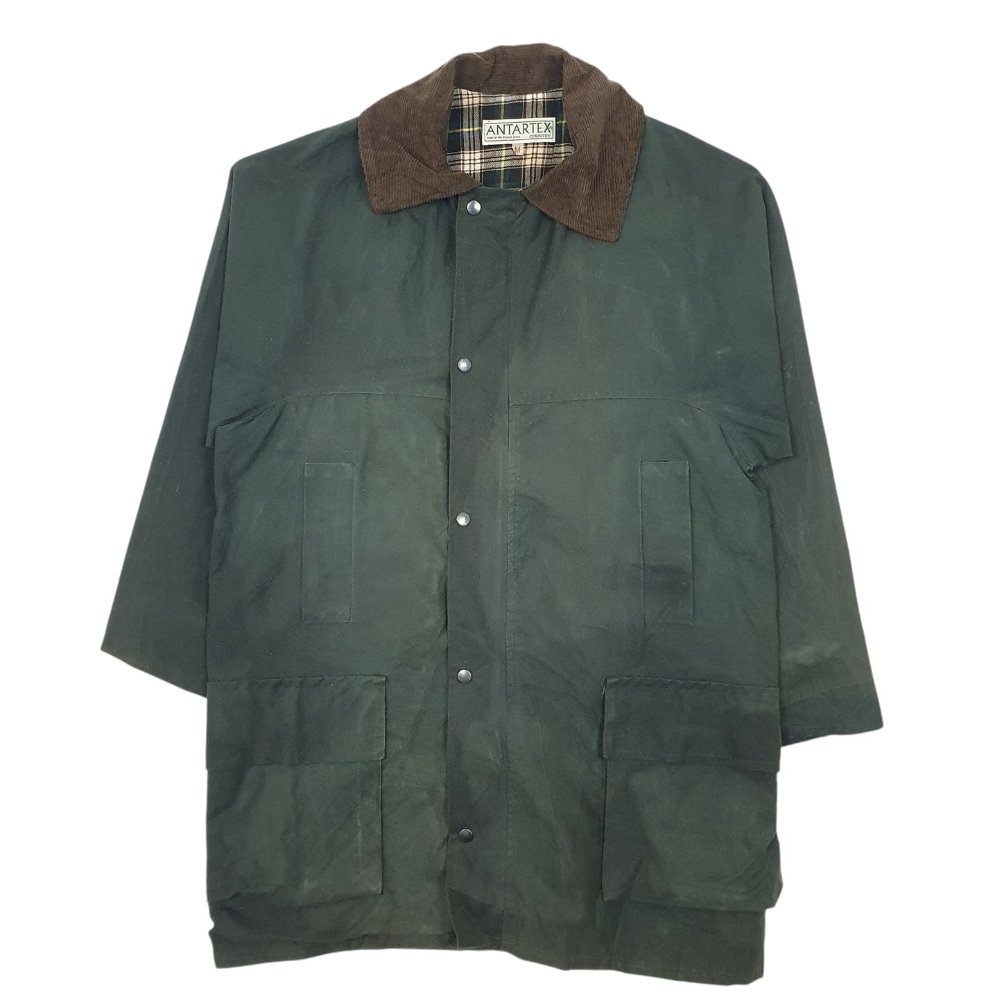 Mens Green Antartex   Coat