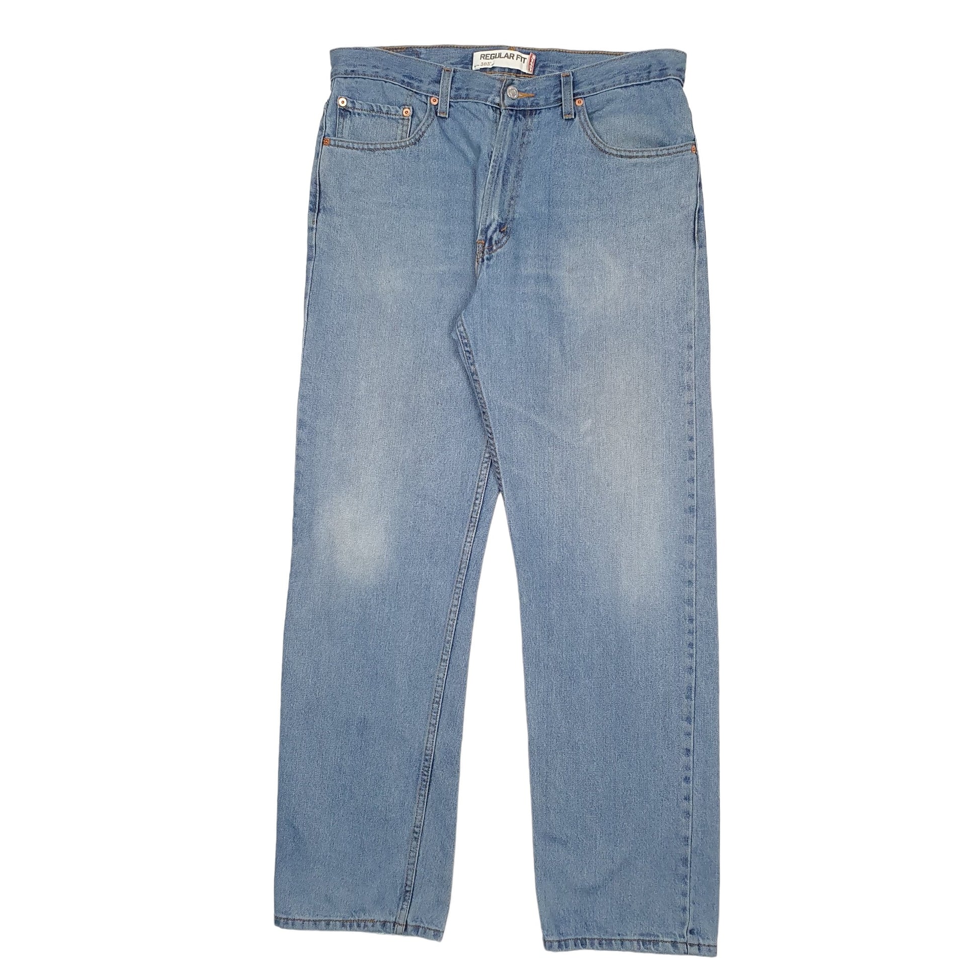 Mens Blue Levis  505 JeansW35 L32