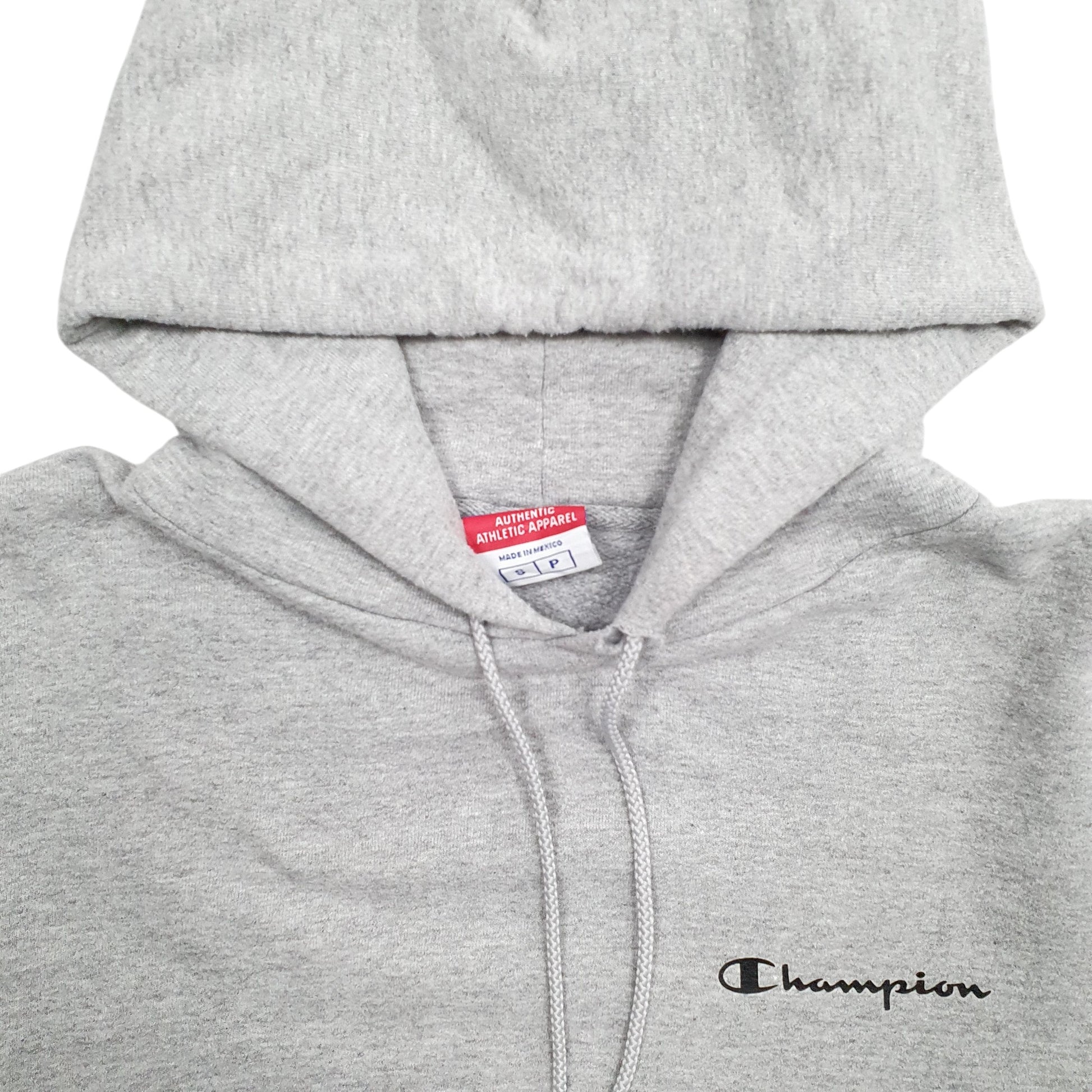 Mens Grey Champion  Hoodie Jumper
