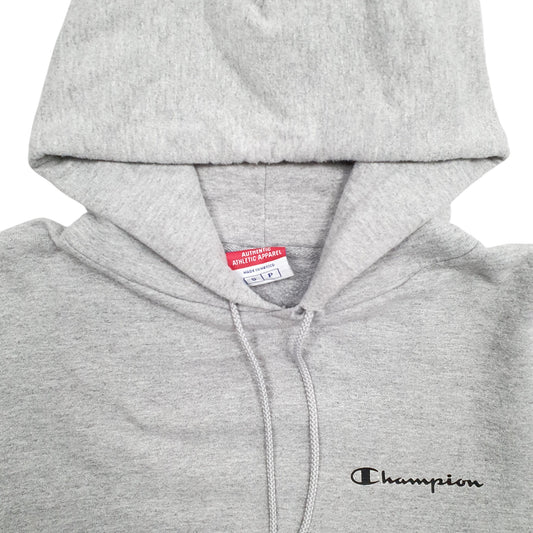 Mens Grey Champion  Hoodie Jumper