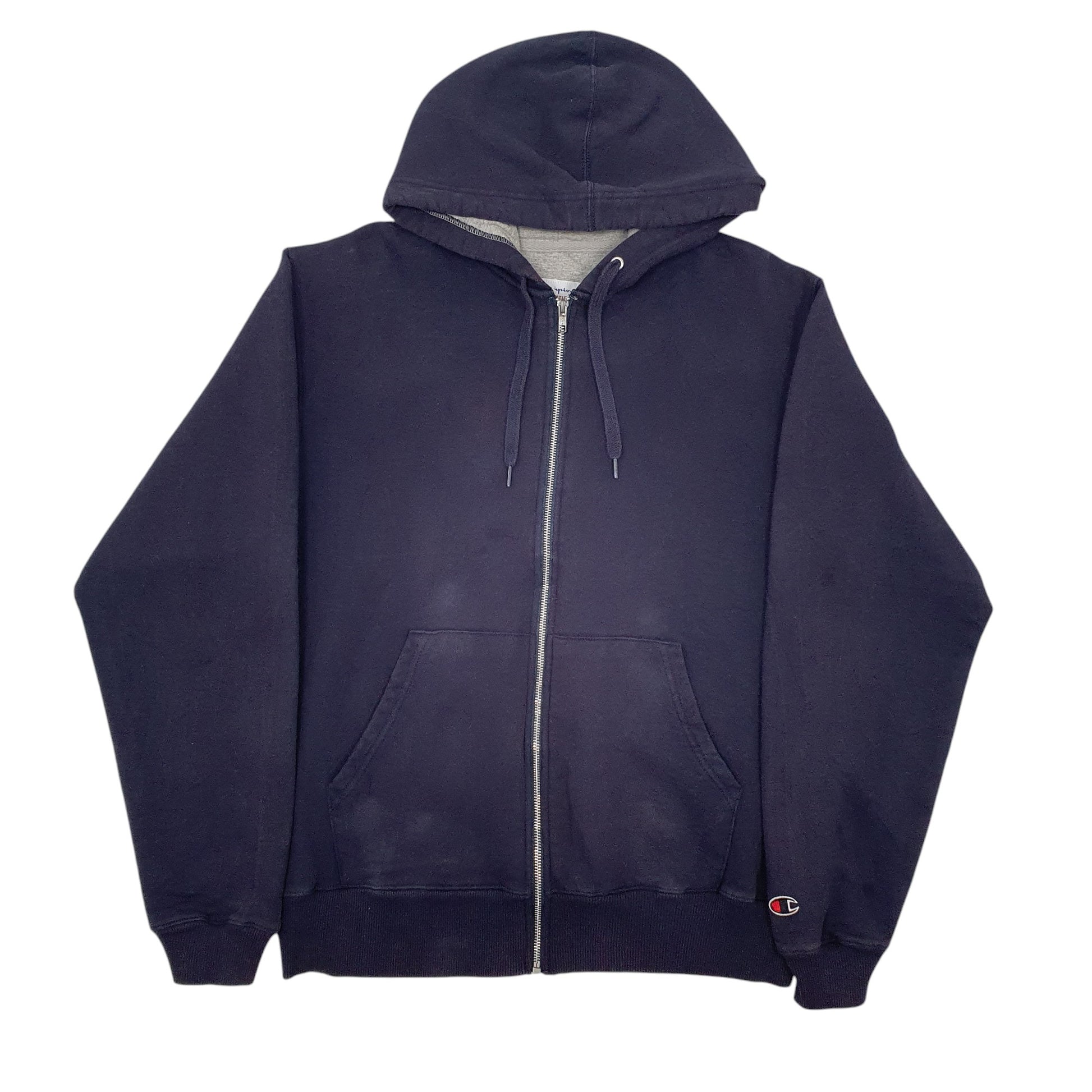 Mens Navy Champion  Full Zip Jumper