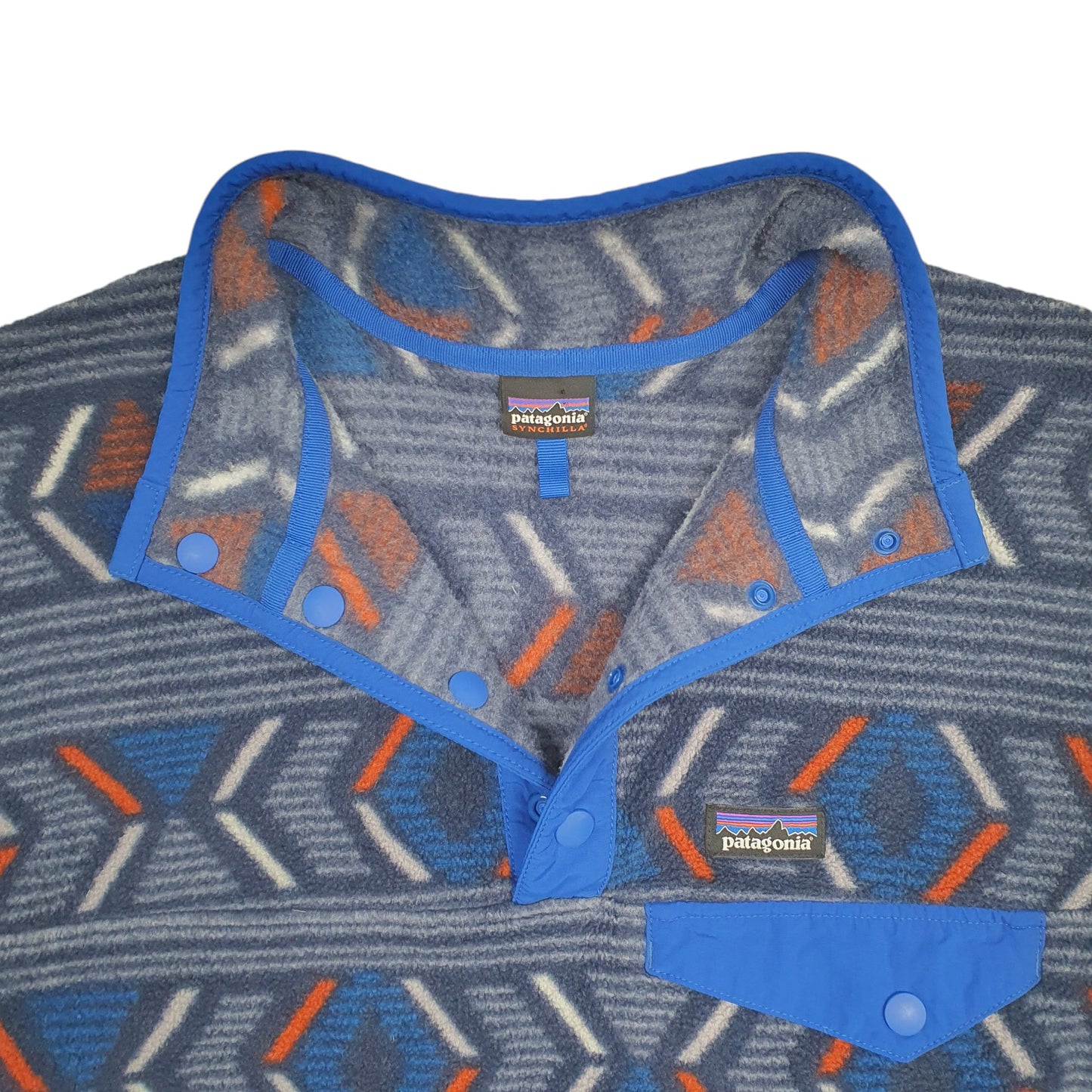 Mens Multi Patagonia Synchilla Quarter Zip Jumper