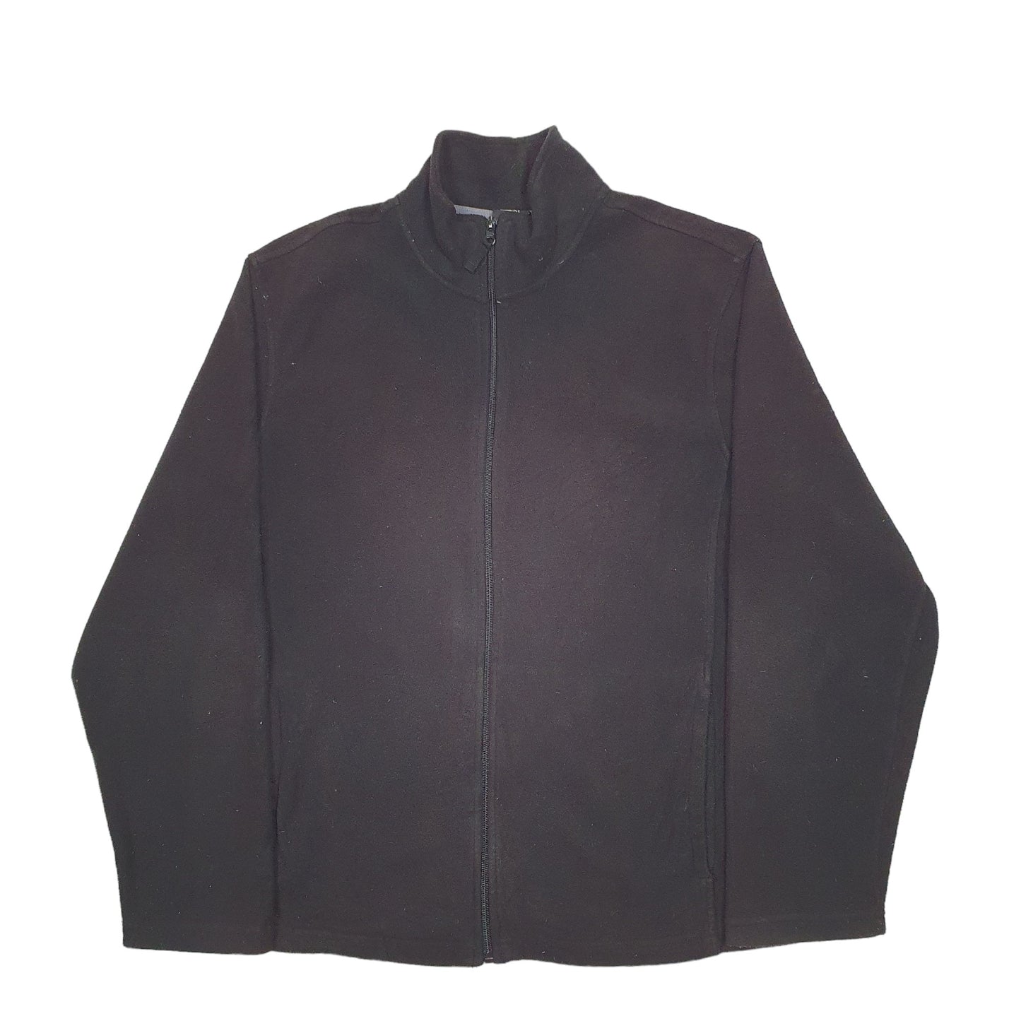 Mens Black Champion  Full Zip Jumper