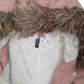 Womens Pink H&M Fishtail  Coat