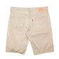 Mens Beige Levis 508 Regular Chino Shorts