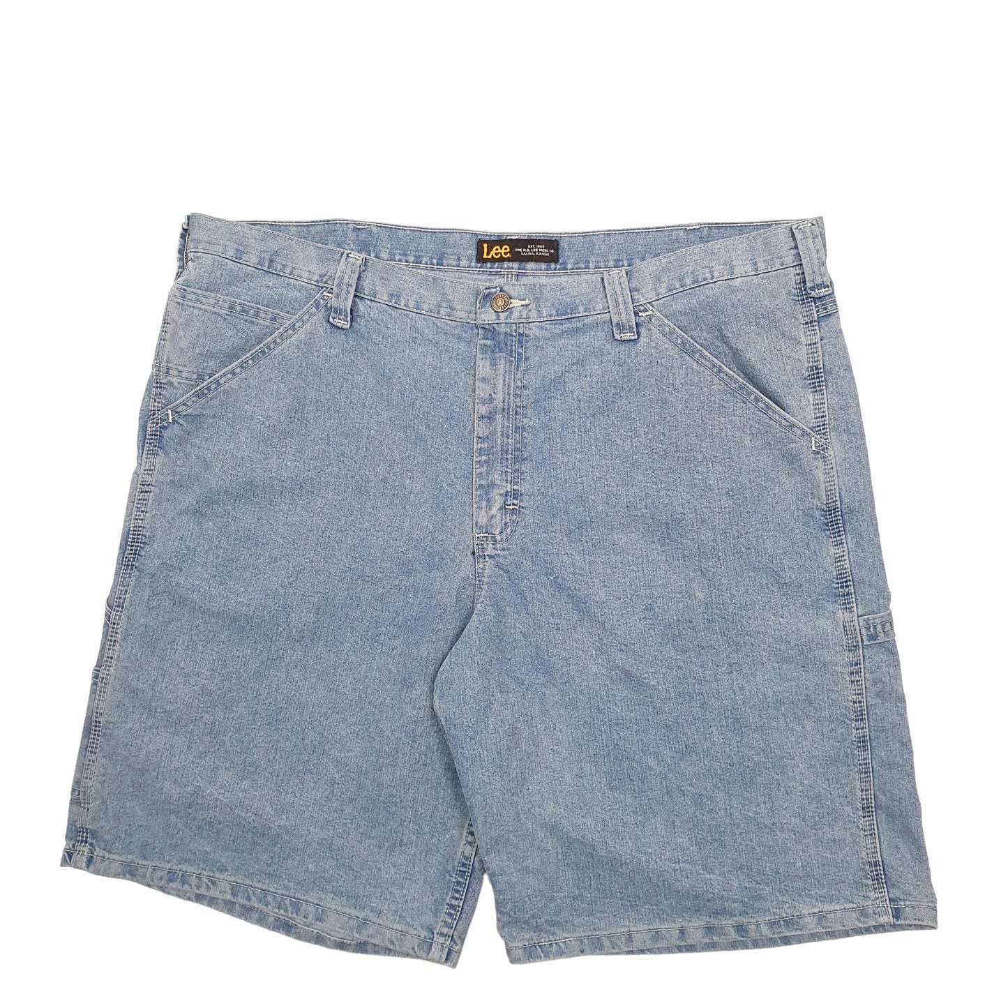 Mens Blue Lee  Carpenter Shorts