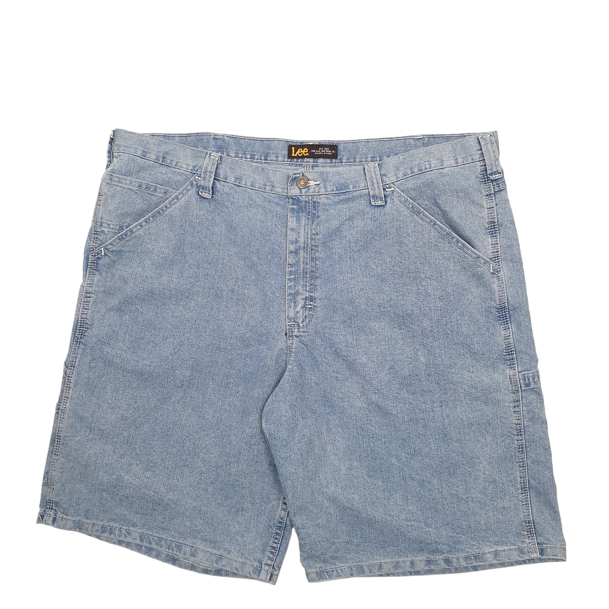 Mens Blue Lee  Carpenter Shorts