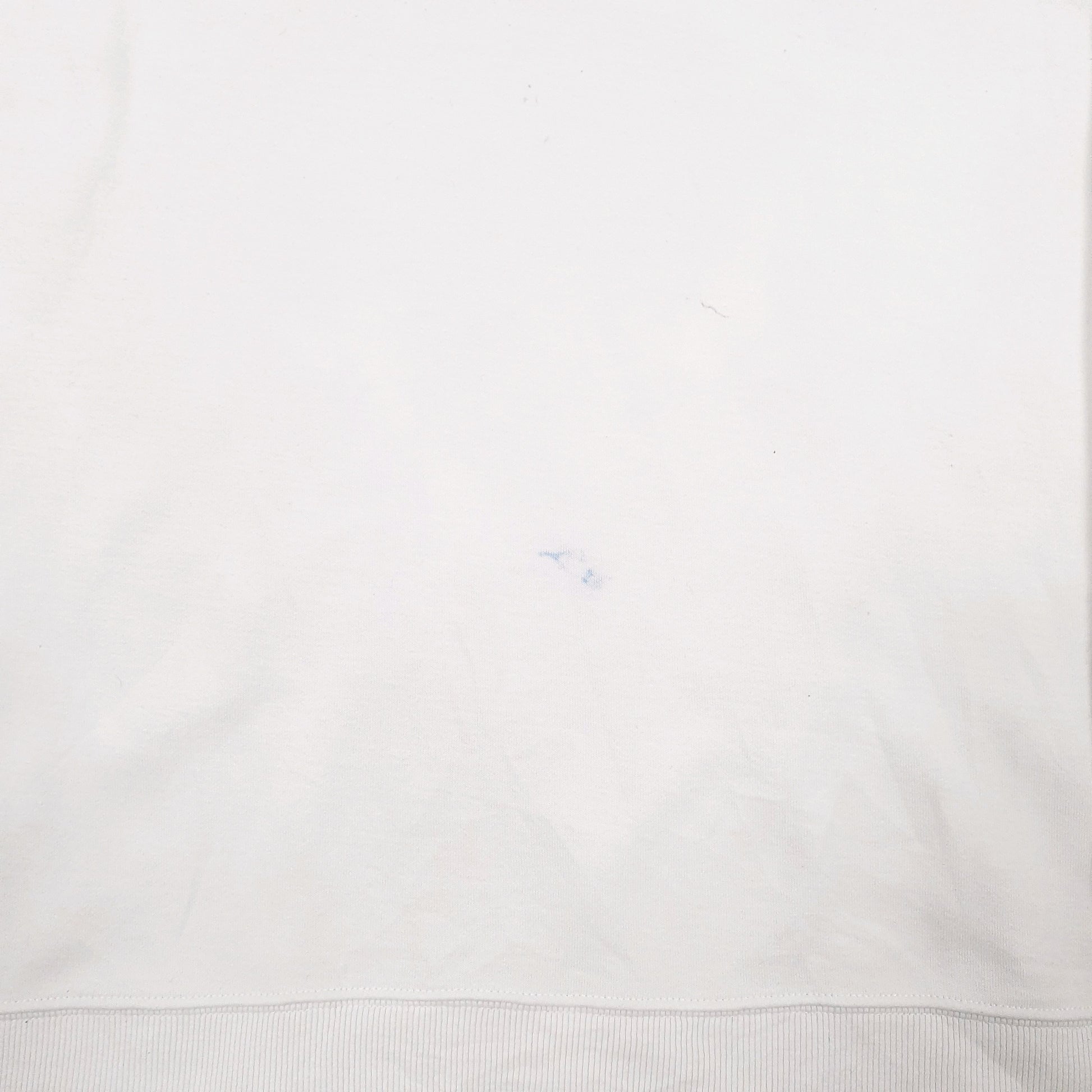 Womens White Fila Spellout Crewneck Jumper