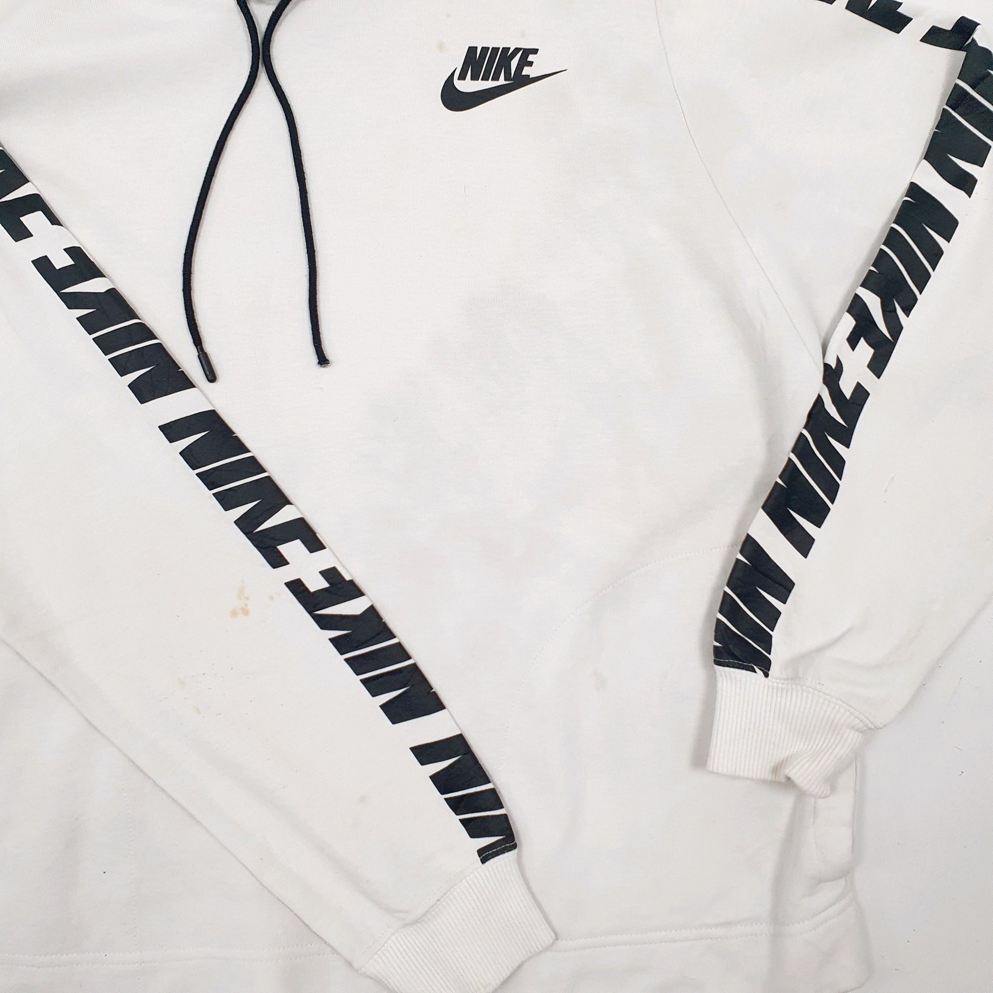 Womens White Nike  Hoodie Jumper