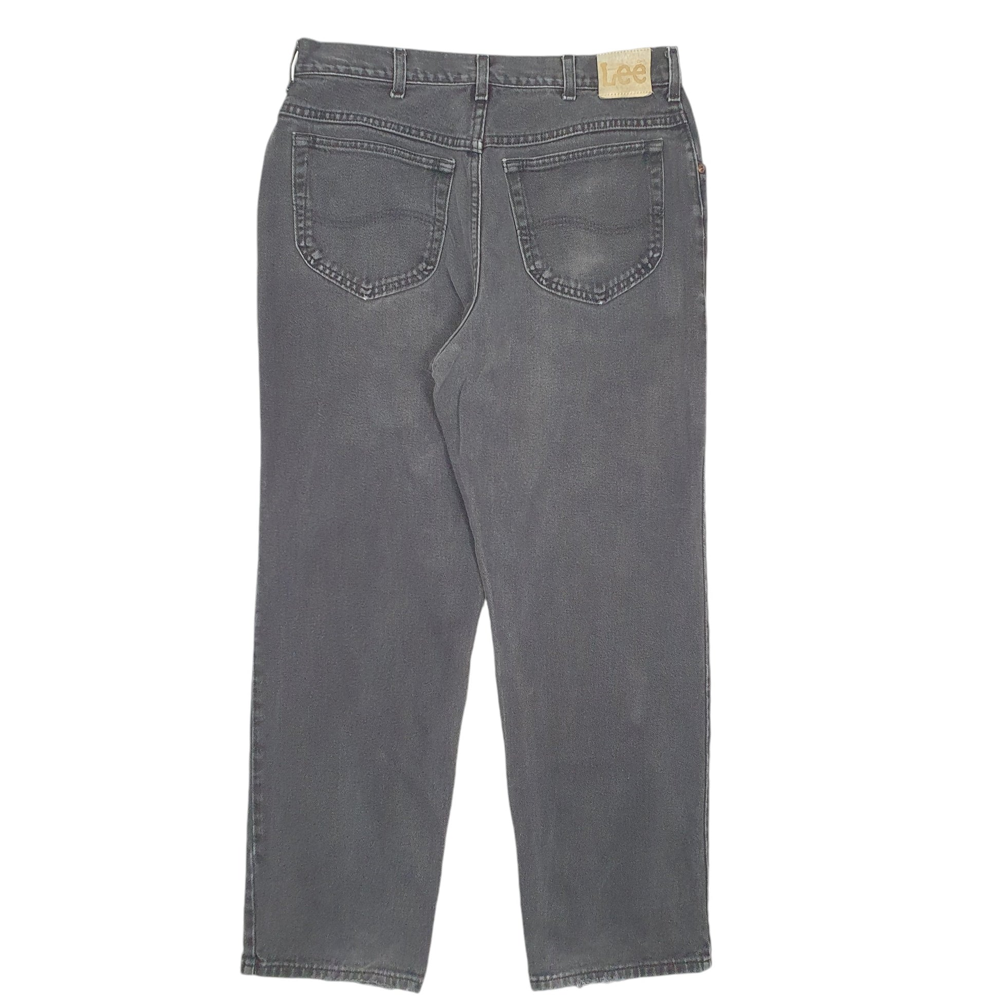 Mens Black Lee  Casual JeansW32 L30