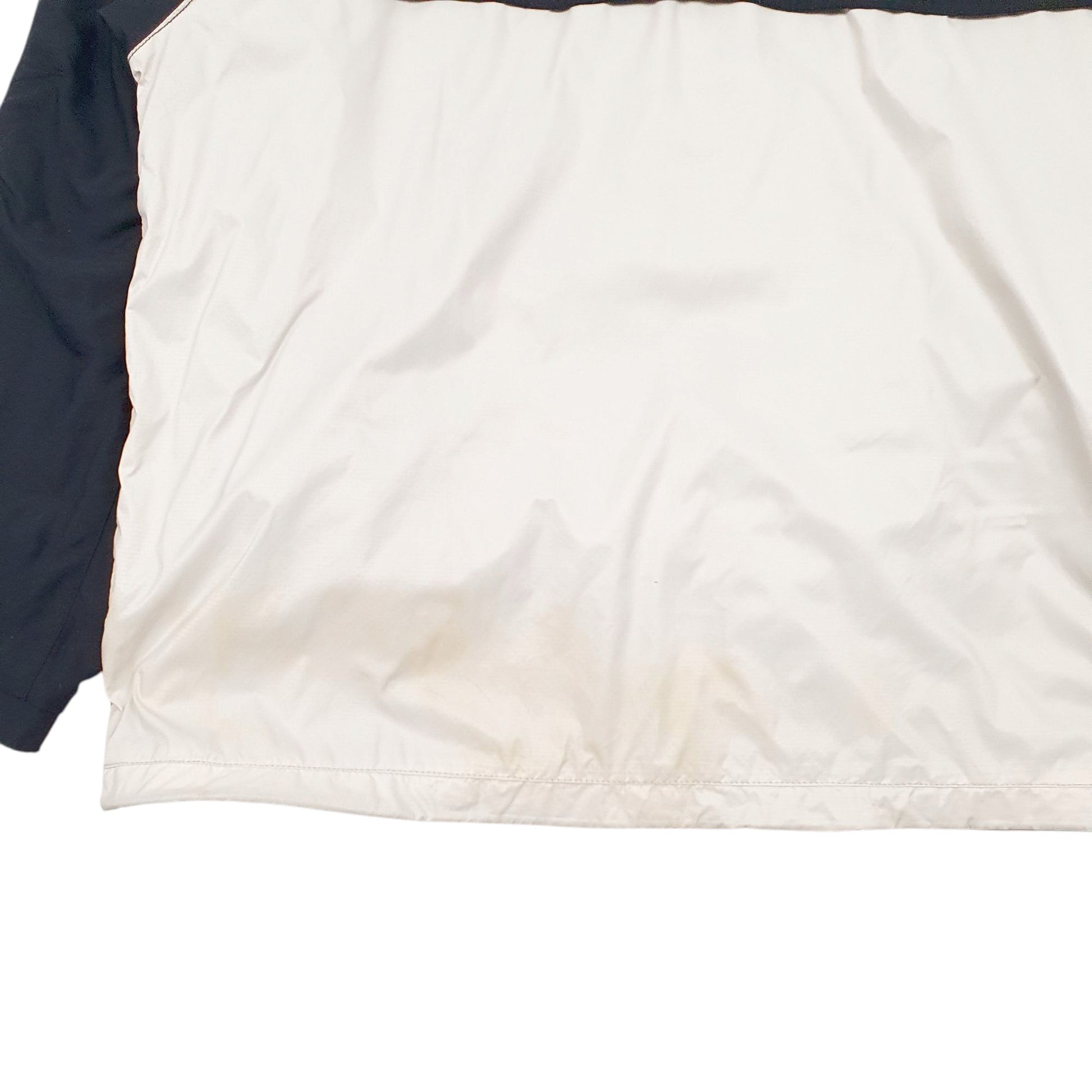 Mens Black Tommy Hilfiger Vintage 00s V Neck Coat